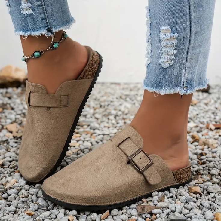 Brown Mule Loafers - Mulose