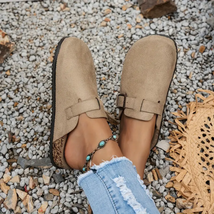 Brown Mule Loafers - Mulose