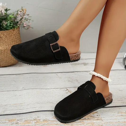 Black Mule Loafers - Mulose